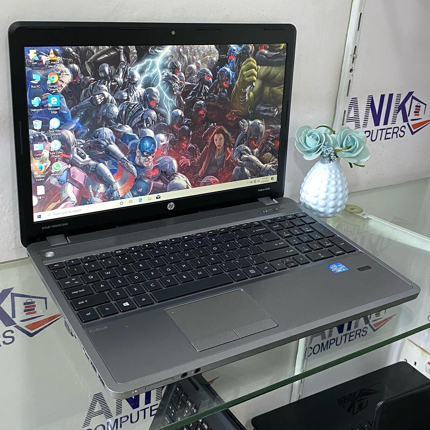HP ProBook 4540s Notebook- 500GB HDD, 4GB RAM, i3-3110M CPU, Windows 10 Pro  - Used 