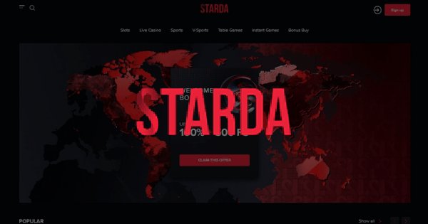 Besuche Starda Casino in Deutschland - Promo Codes und Bonus-Angebote - overview